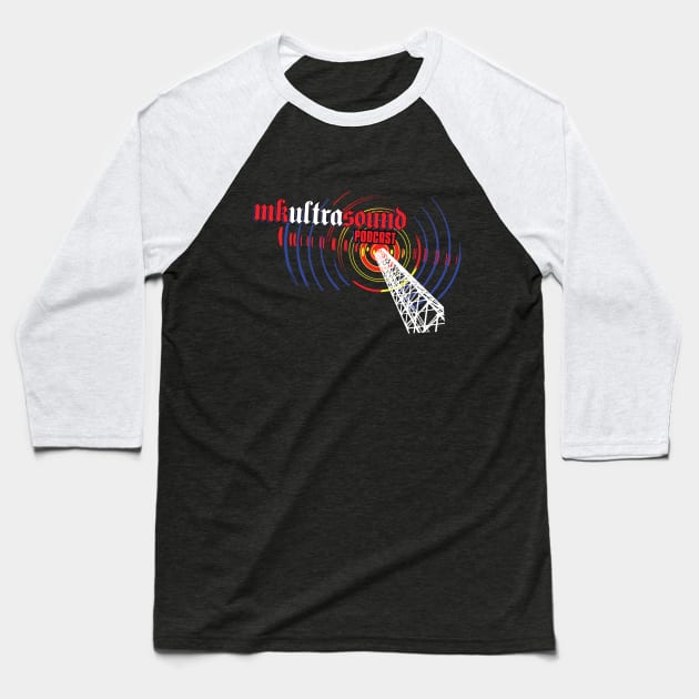 M.K. ULTRASOUND Logo Baseball T-Shirt by MKULTRA